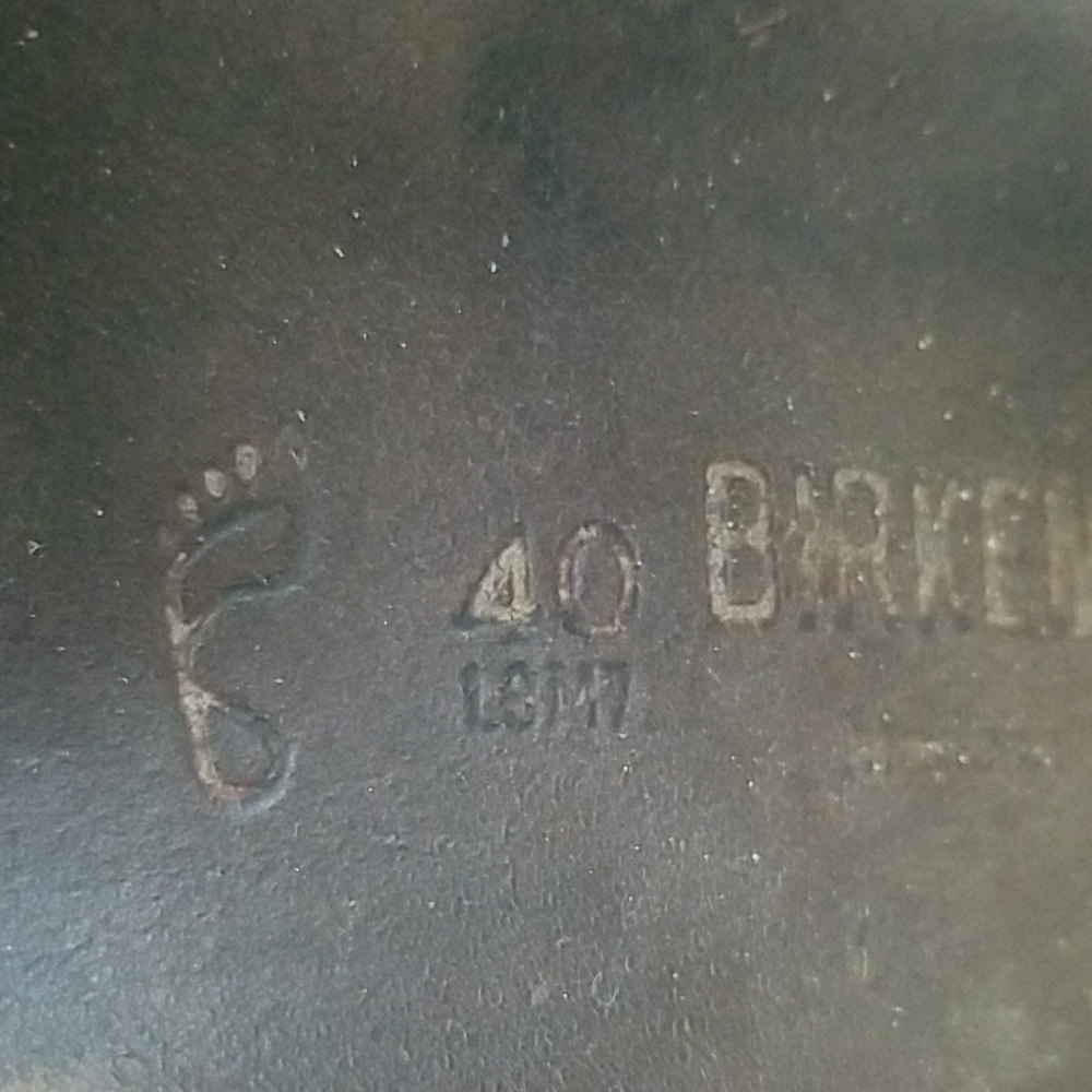 Birkenstock Black Leather Sandals - Picture 8 of 9